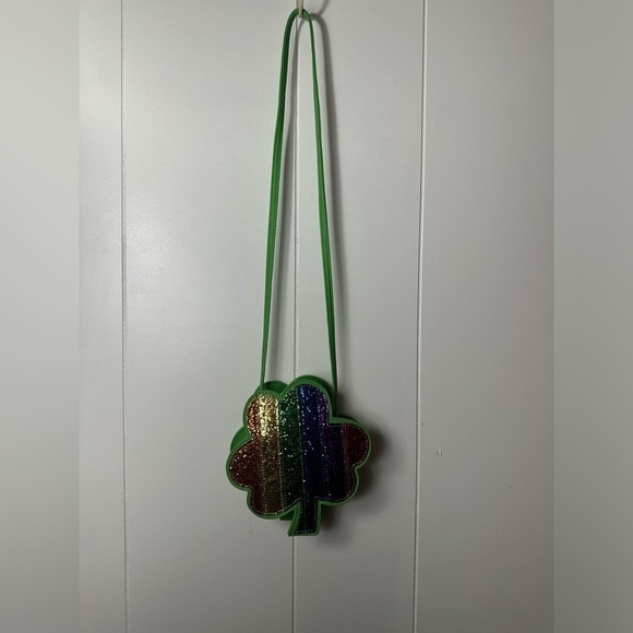 Cat & Jack Small Clover Rainbow Crossbody Purse - Picture 3 of 8